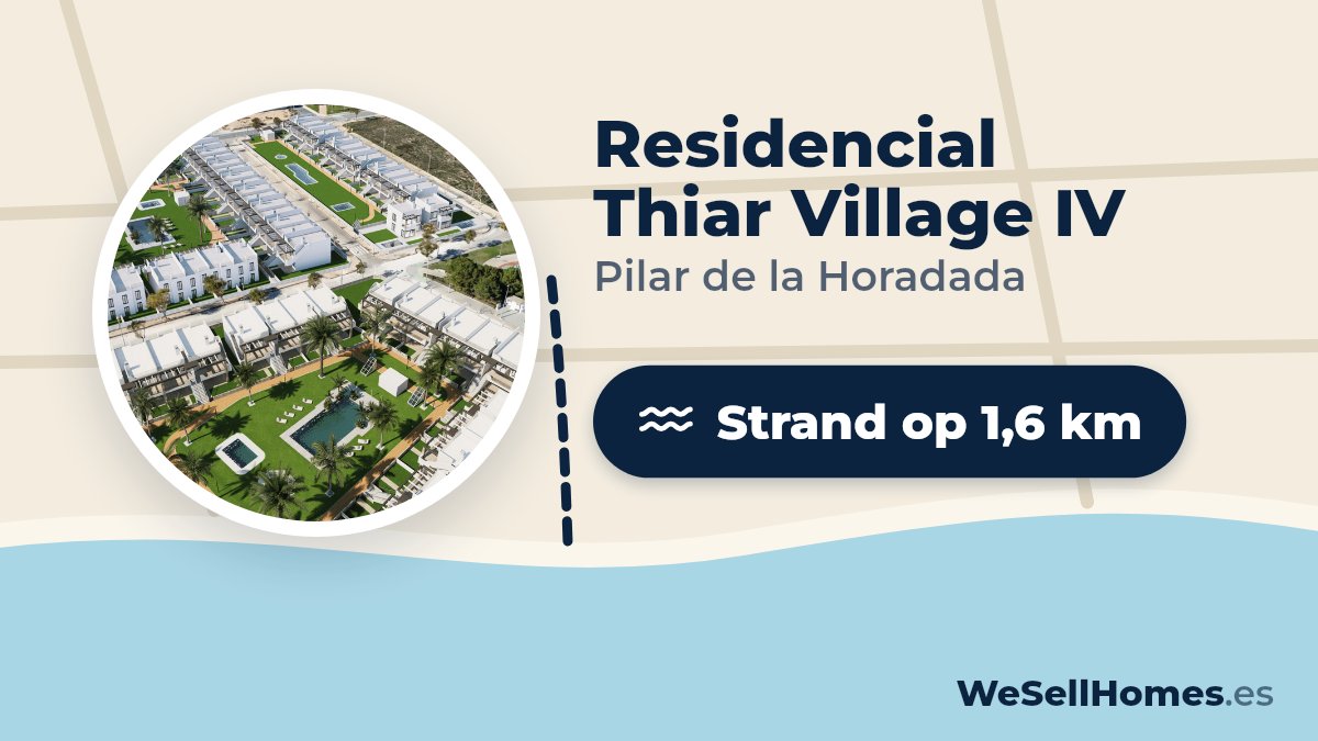 Residencial Thiar Village IV, Pilar de la Horadada: Strand op 1,6 km