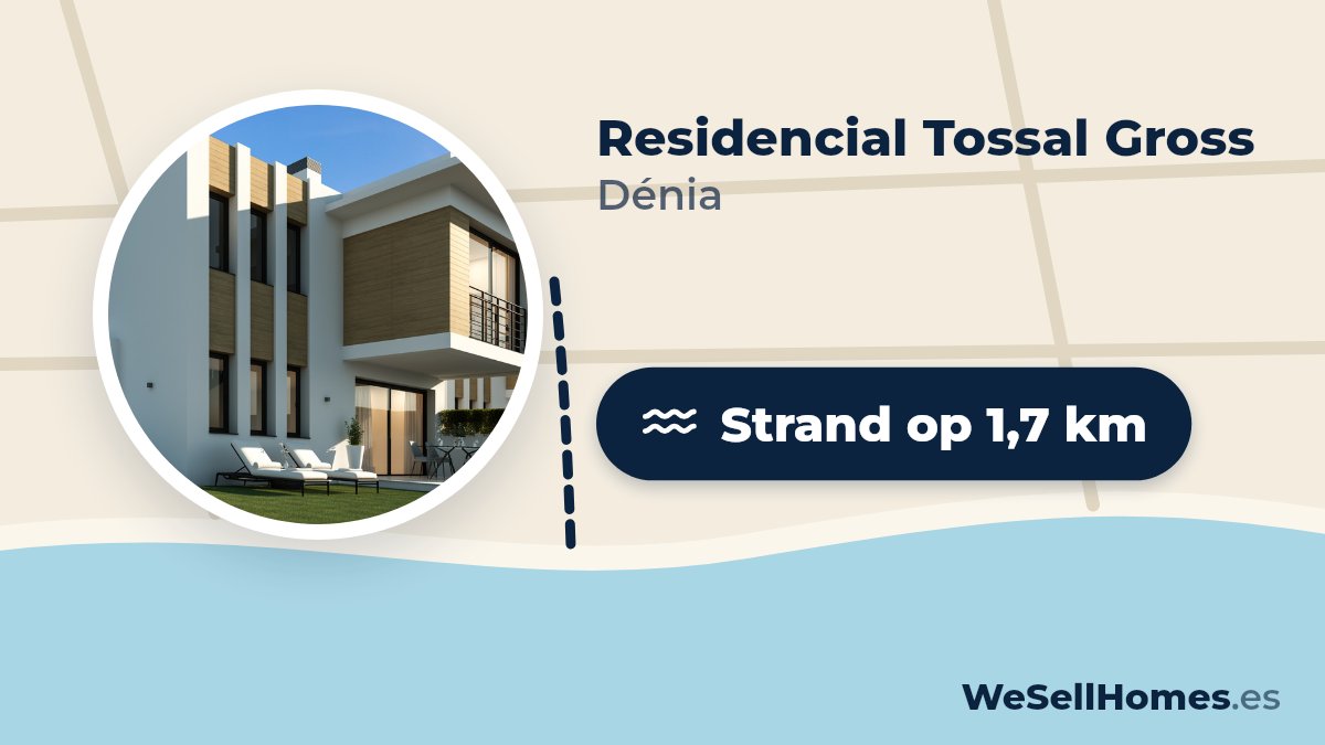 Residencial Tossal Gross, Dénia: Strand op 1,7 km