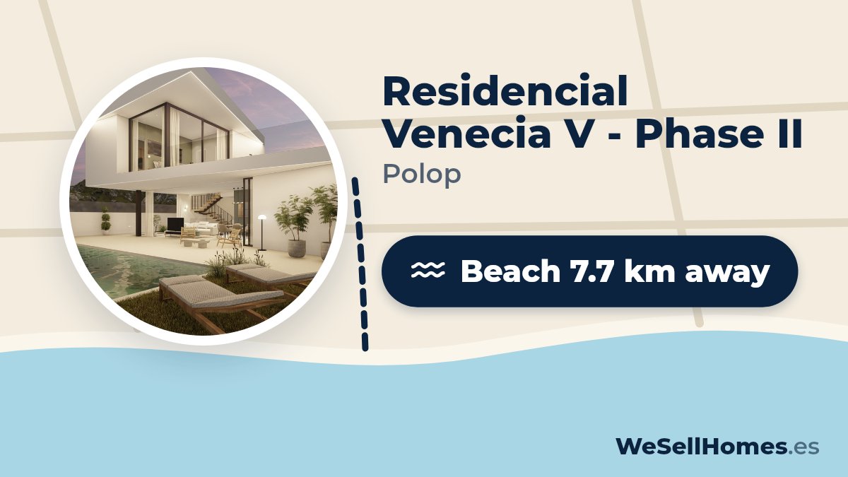 Residencial Venecia V - Phase II, Polop: Beach 7.7 km away