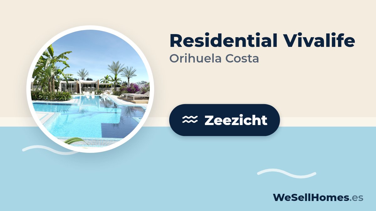 Residential Vivalife, Orihuela Costa: Zeezicht
