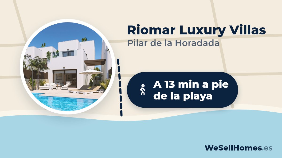 Riomar Luxury Villas, Pilar de la Horadada: A 13 min a pie de la playa