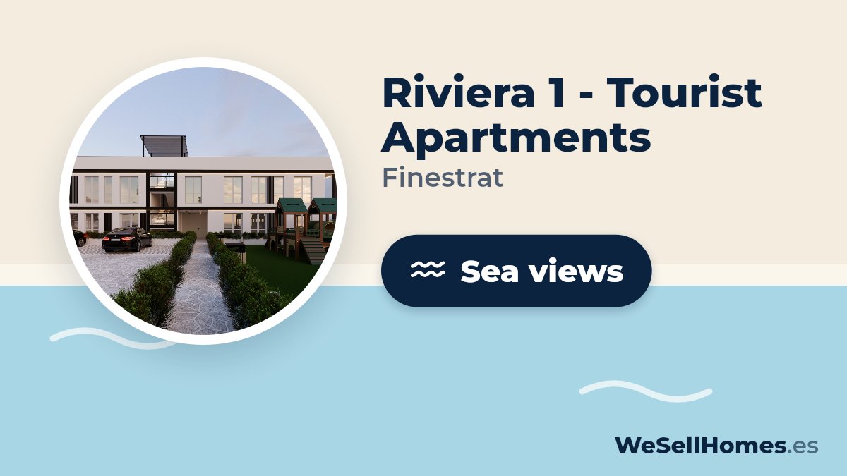 Riviera 1 - Tourist Apartments, Finestrat: Sea views