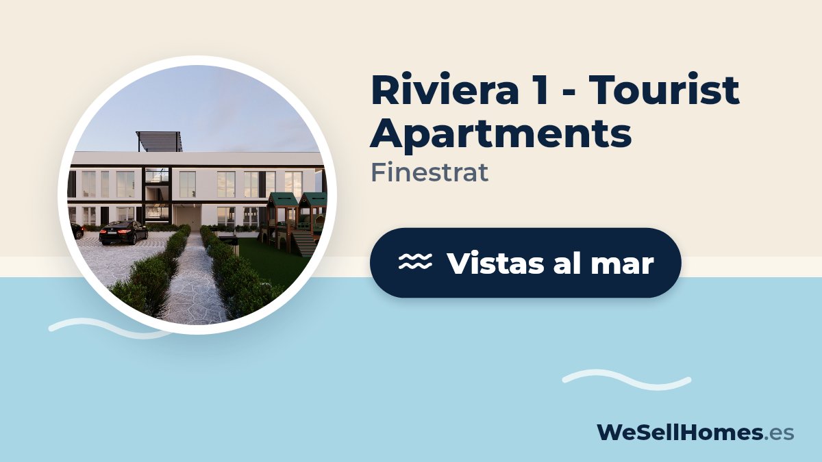 Riviera 1 - Tourist Apartments, Finestrat: Vistas al mar