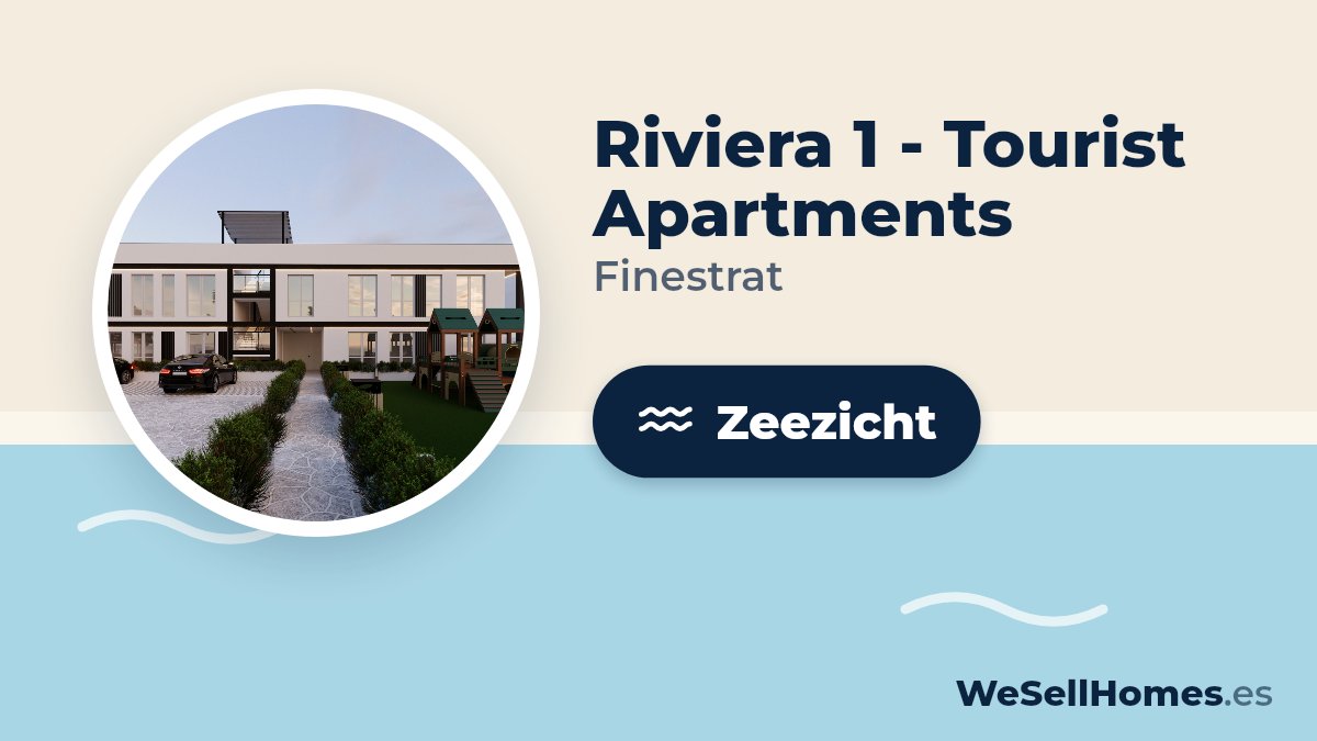 Riviera 1 - Tourist Apartments, Finestrat: Zeezicht
