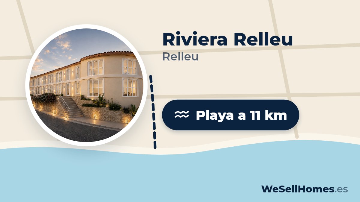 Riviera Relleu, Relleu: Playa a 11 km
