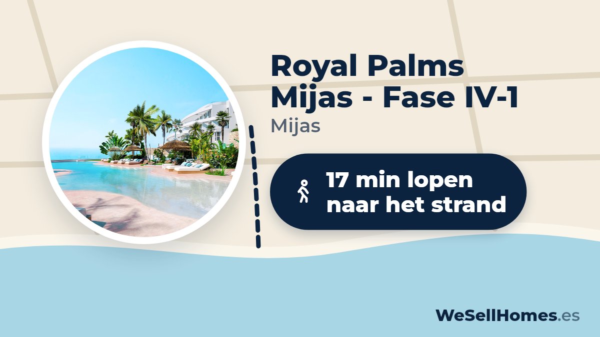 Royal Palms Mijas - Fase IV-1, Mijas: 17 min lopen naar het strand