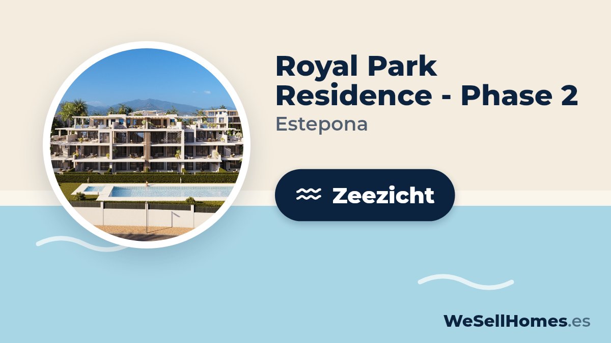 Royal Park Residence - Phase 2, Estepona: Zeezicht