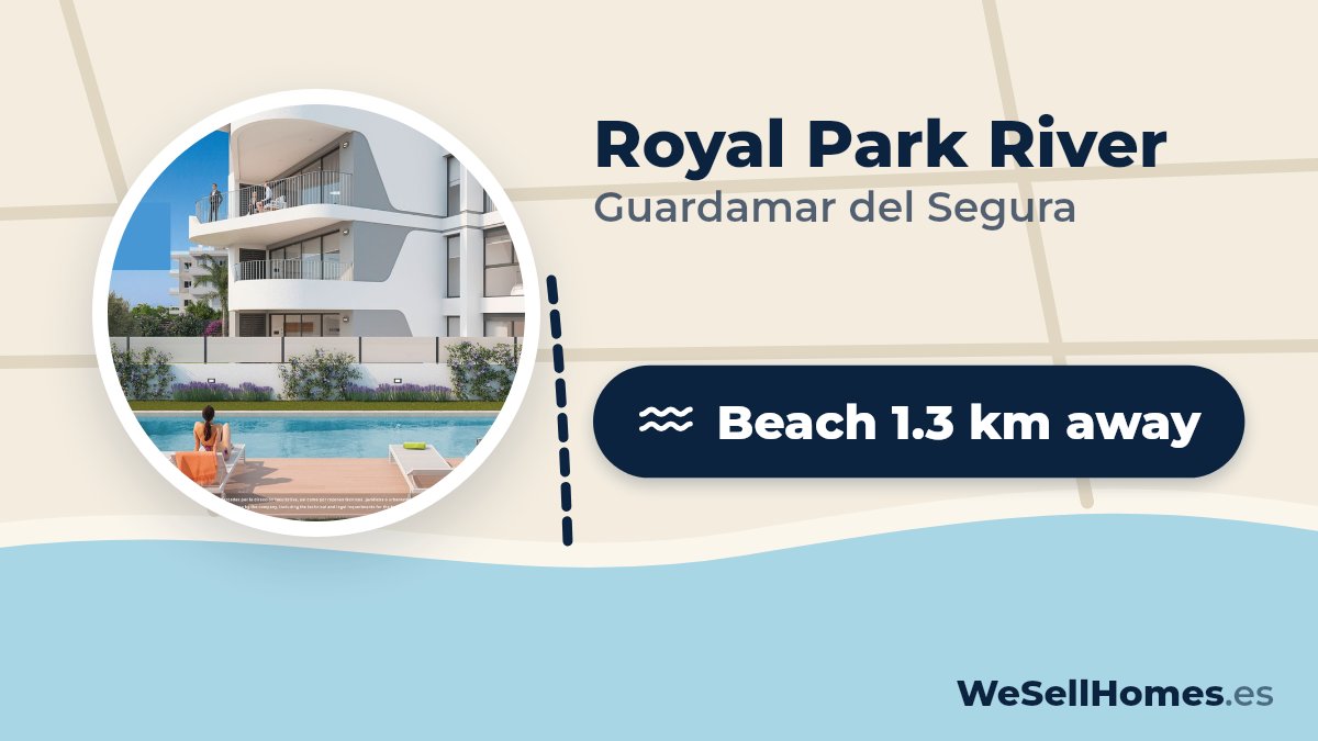 Royal Park River, Guardamar del Segura: Beach 1.3 km away