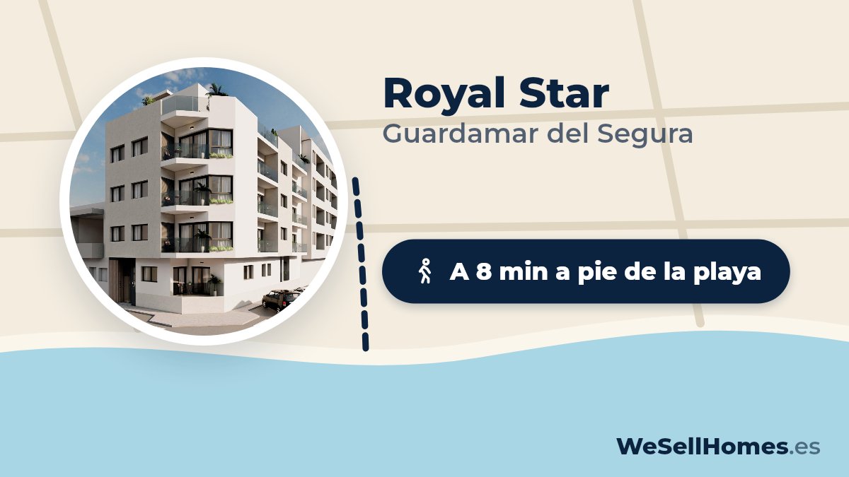 Royal Star, Guardamar del Segura: A 8 min a pie de la playa