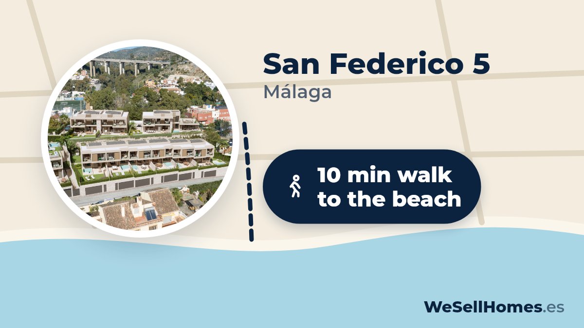 San Federico 5, Málaga: 10 min walk to the beach