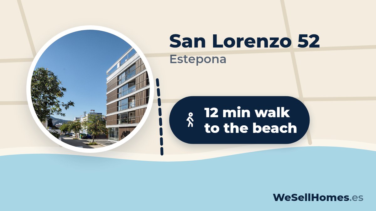 San Lorenzo 52, Estepona: 12 min walk to the beach