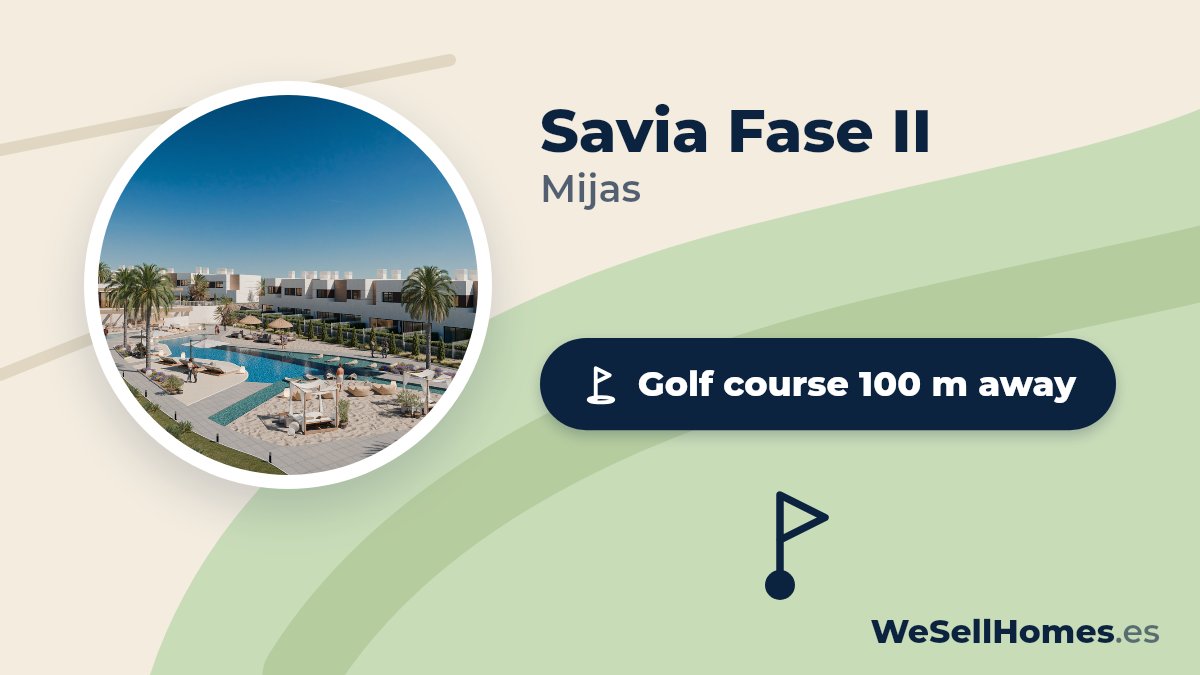 Savia Fase II, Mijas: Golf course 100 m away