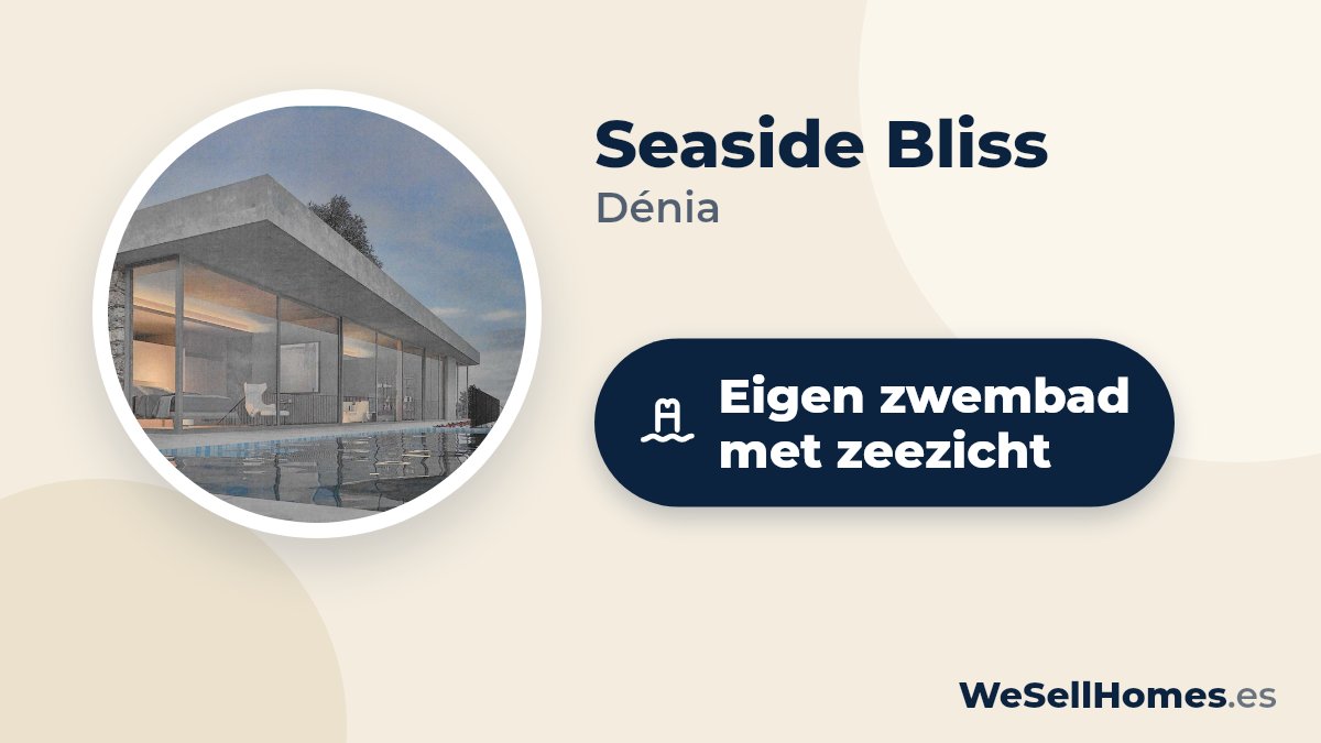 Seaside Bliss, Dénia: Eigen zwembad met zeezicht