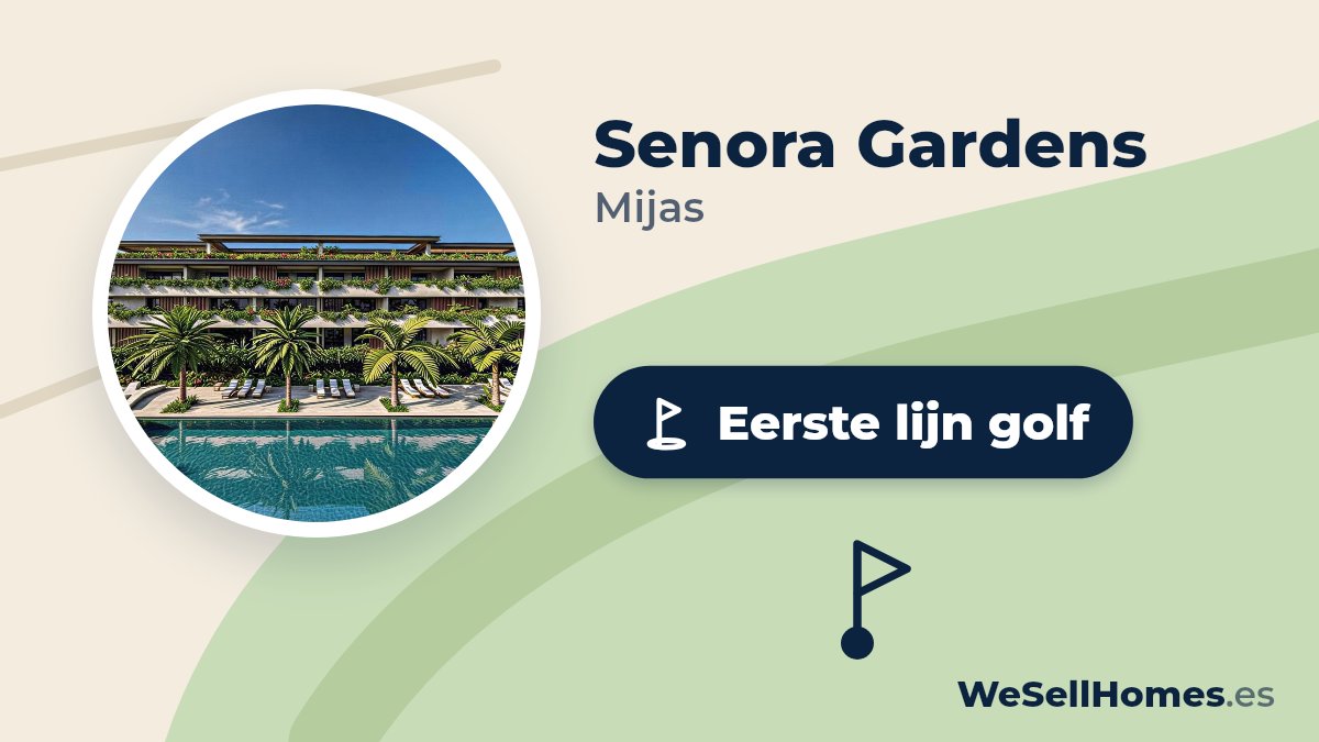 Senora Gardens, Mijas: Eerste lijn golf