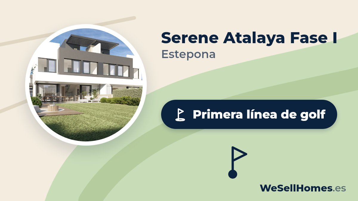 Serene Atalaya Fase I, Estepona: Primera línea de golf