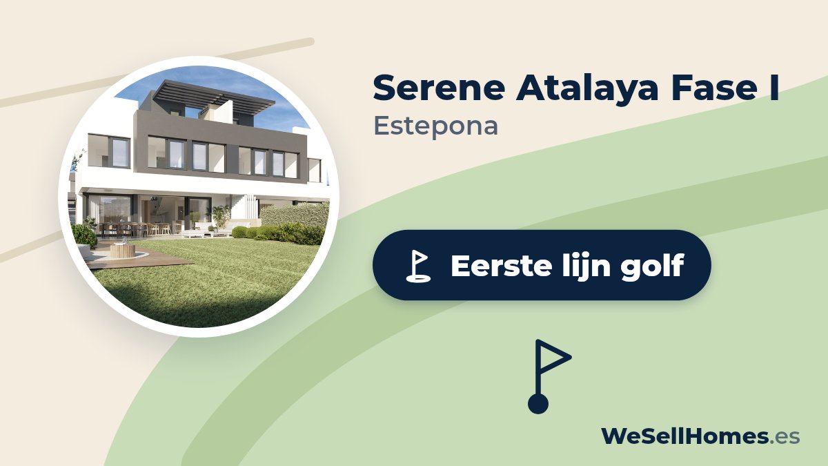 Serene Atalaya Fase I, Estepona: Eerste lijn golf