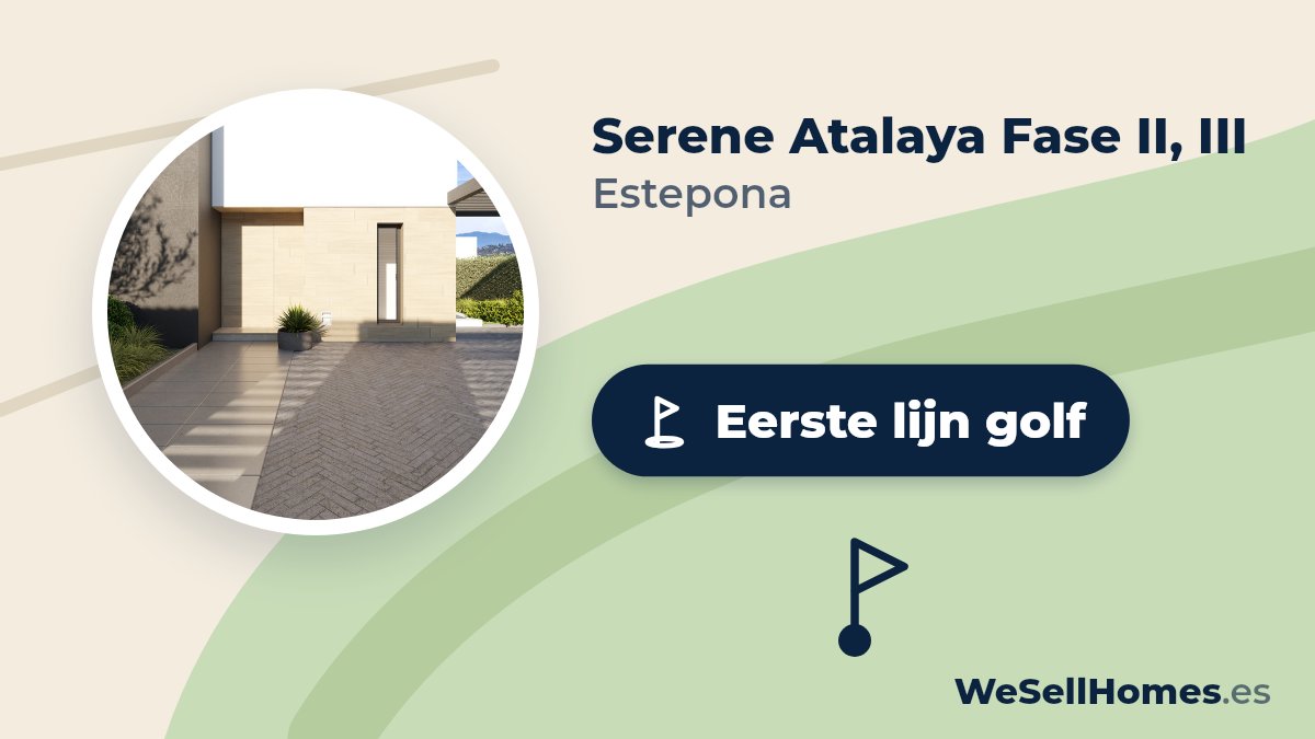 Serene Atalaya Fase II, III, Estepona: Eerste lijn golf