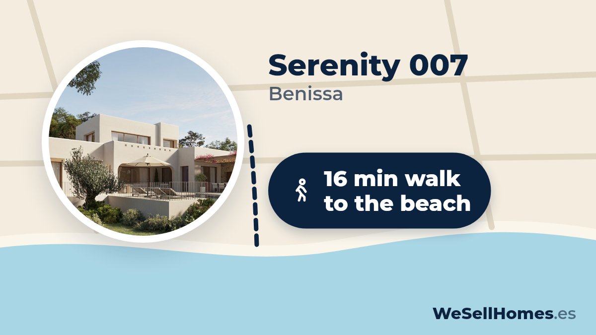 Serenity 007, Benissa: 16 min walk to the beach