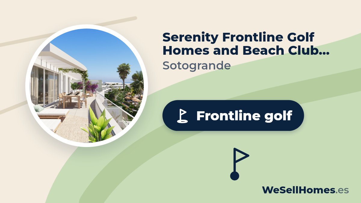 Serenity Frontline Golf Homes and Beach Club - Phase III, Sotogrande: Frontline golf