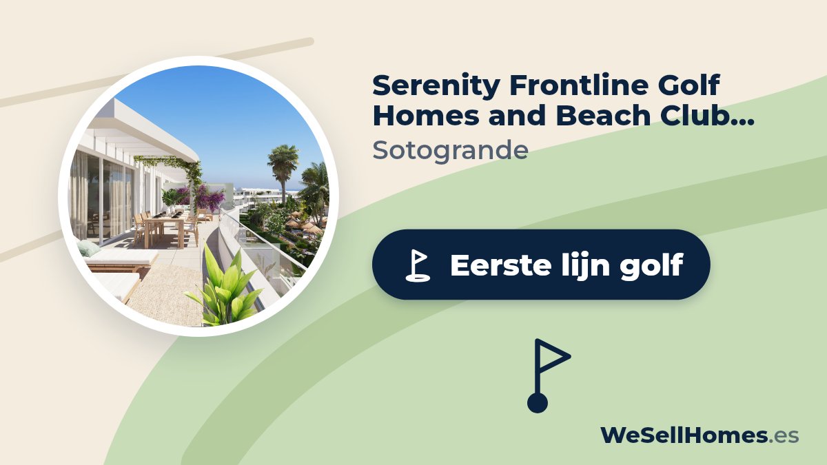 Serenity Frontline Golf Homes and Beach Club - Phase III, Sotogrande: Eerste lijn golf