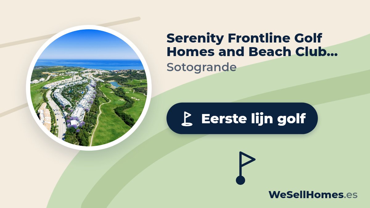 Serenity Frontline Golf Homes and Beach Club - Phase IV, Sotogrande: Eerste lijn golf