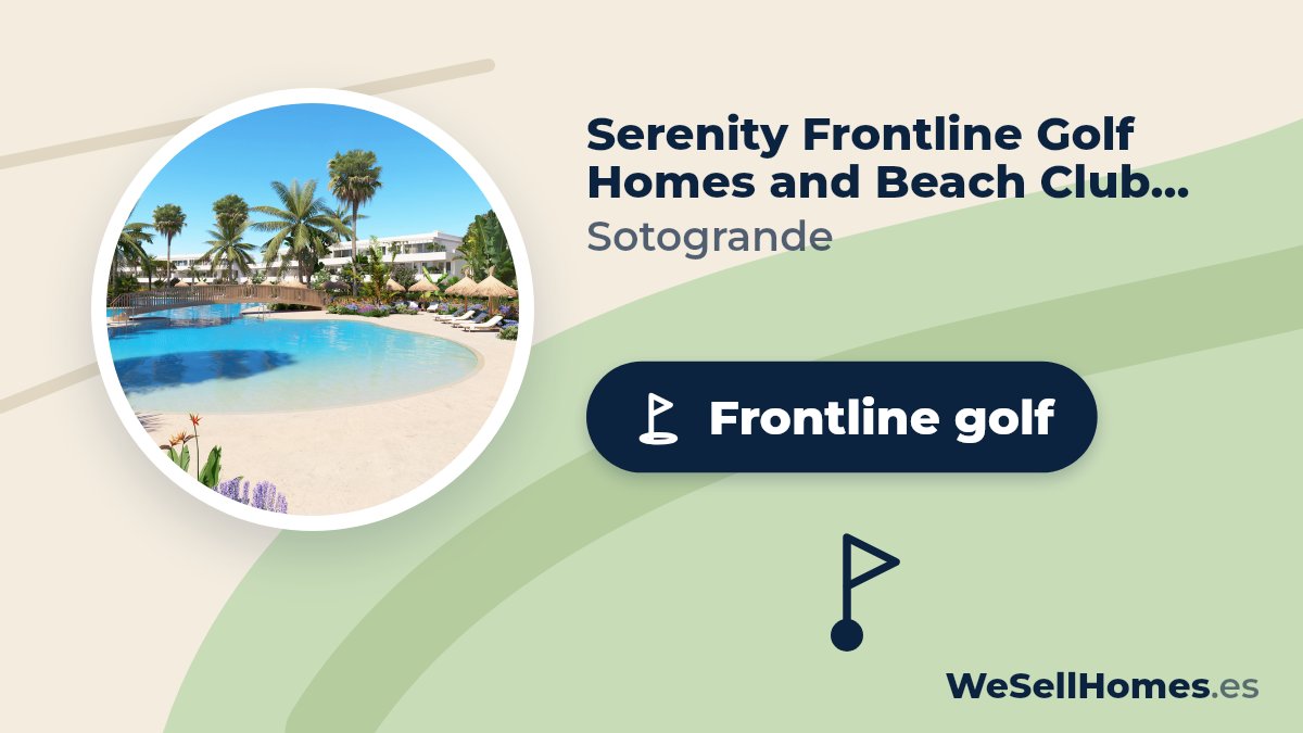 Serenity Frontline Golf Homes and Beach Club - Phase V, Sotogrande: Frontline golf