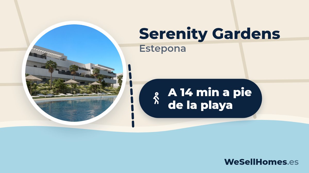 Serenity Gardens, Estepona: A 14 min a pie de la playa