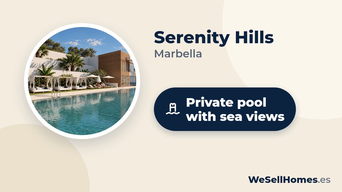 Serenity Hills, Marbella: Private pool with sea views