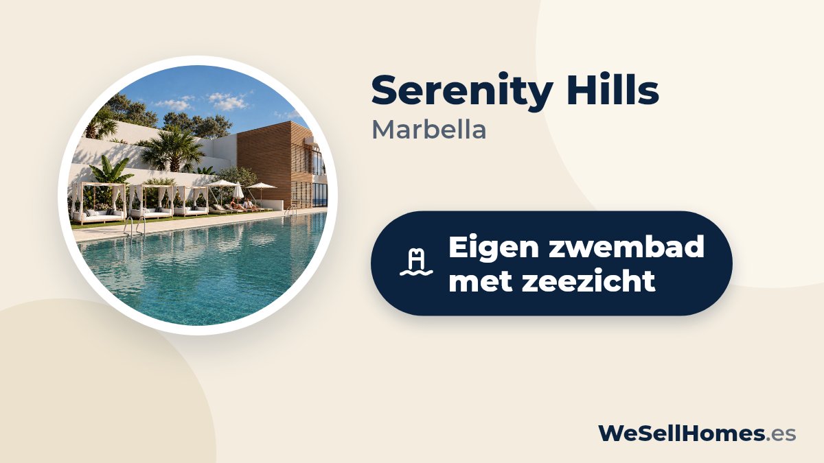 Serenity Hills, Marbella: Eigen zwembad met zeezicht