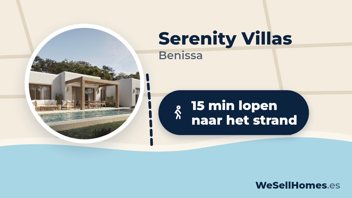 Serenity Villas, Benissa: 15 min lopen naar het strand