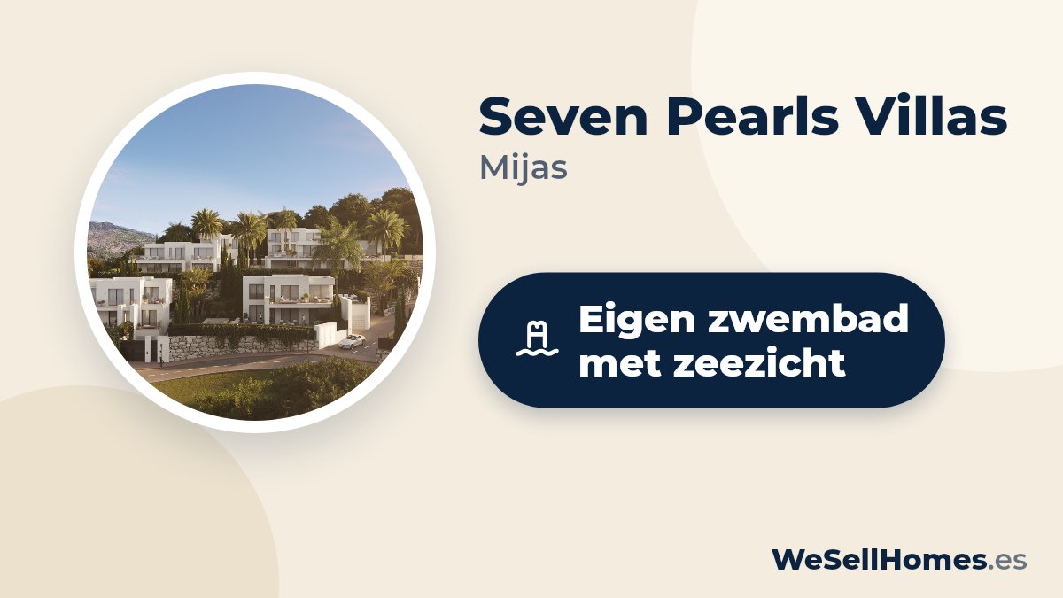 Seven Pearls Villas, Mijas: Eigen zwembad met zeezicht
