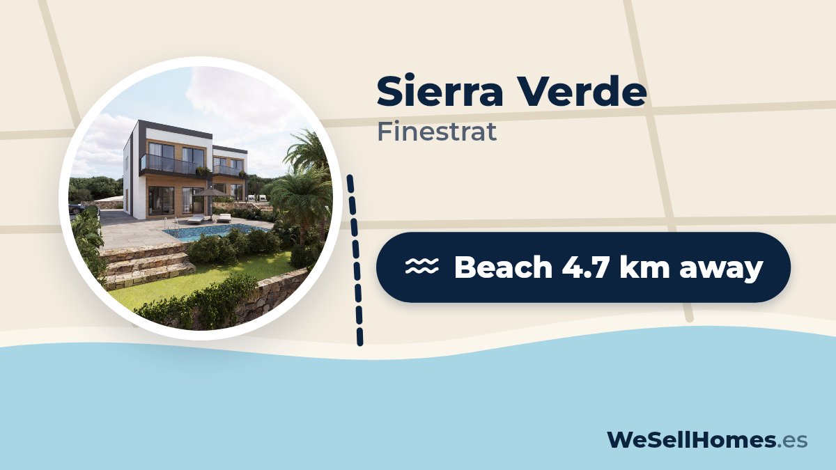 Sierra Verde, Finestrat: Beach 4.7 km away