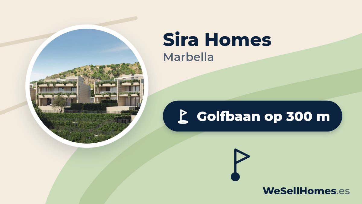 Sira Homes, Marbella: Golfbaan op 300 m
