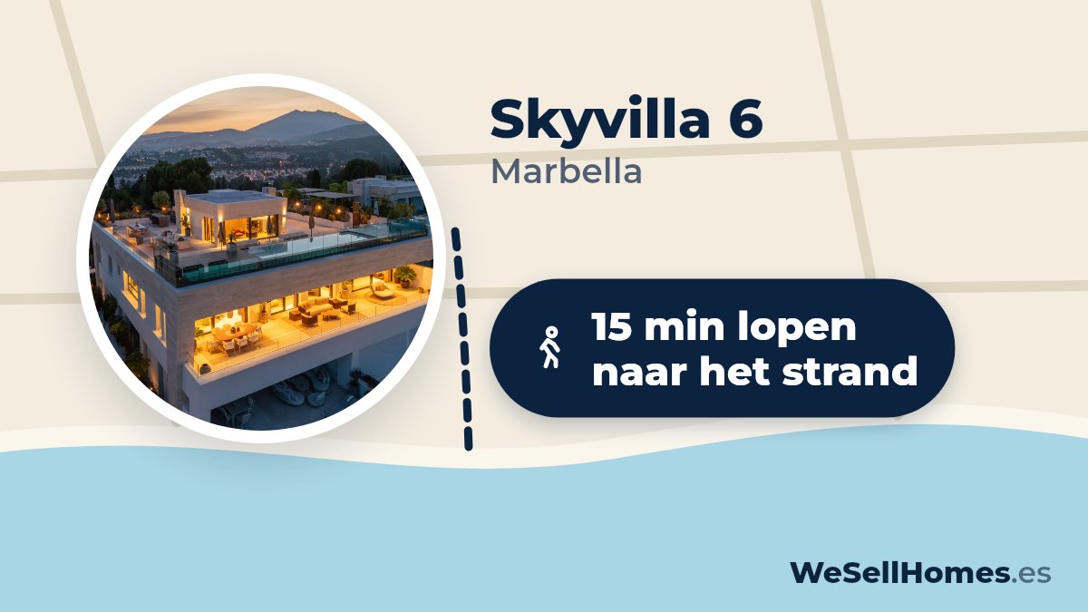 Skyvilla 6, Marbella: 15 min lopen naar het strand