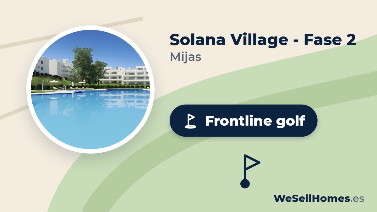 Solana Village - Fase 2, Mijas: Frontline golf