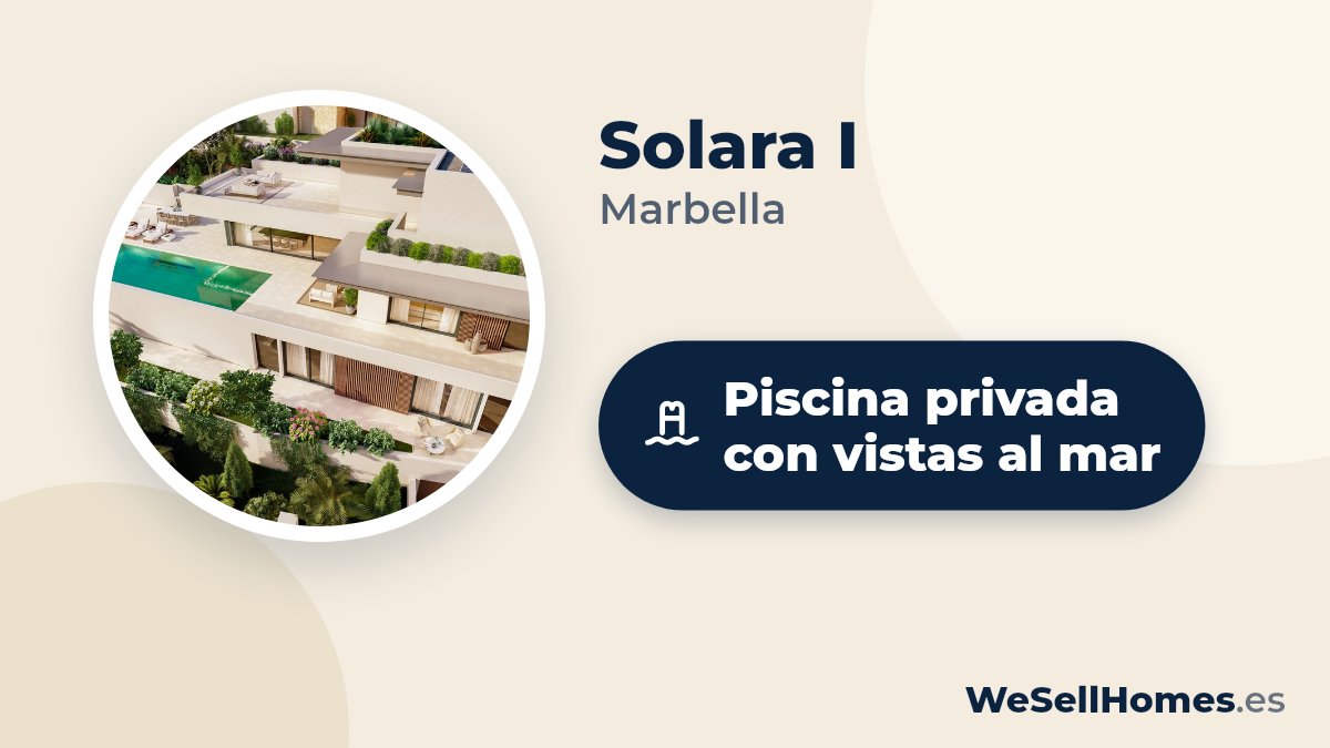 Solara I, Marbella: Piscina privada con vistas al mar