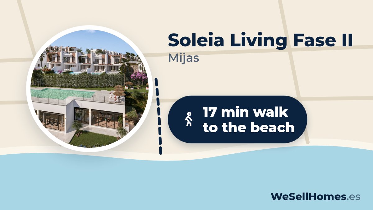 Soleia Living Fase II, Mijas: 17 min walk to the beach