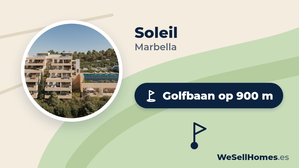 Soleil, Marbella: Golfbaan op 900 m