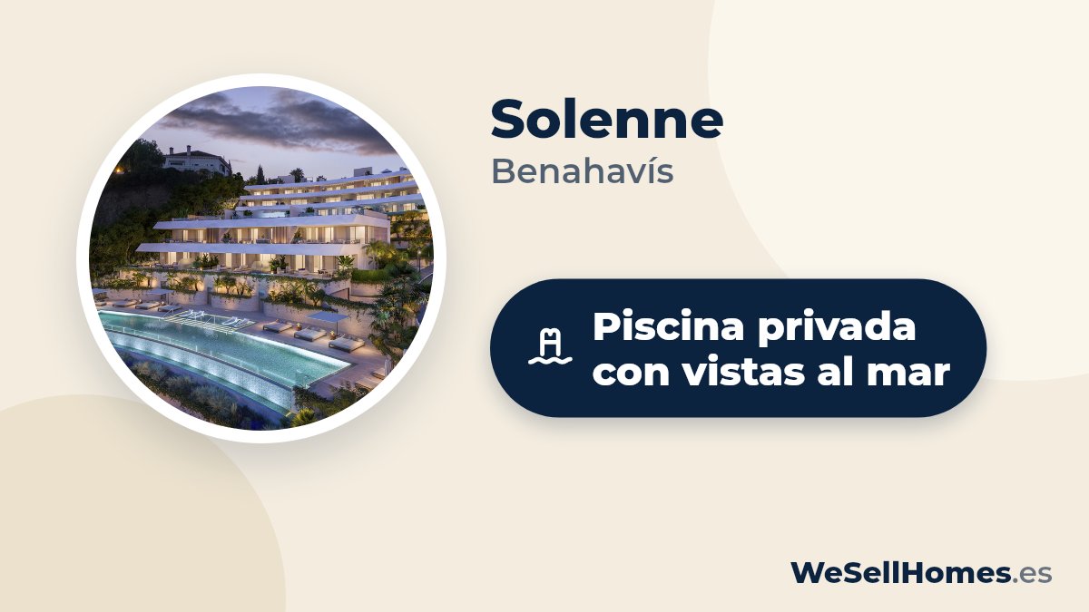 Solenne, Benahavís: Piscina privada con vistas al mar