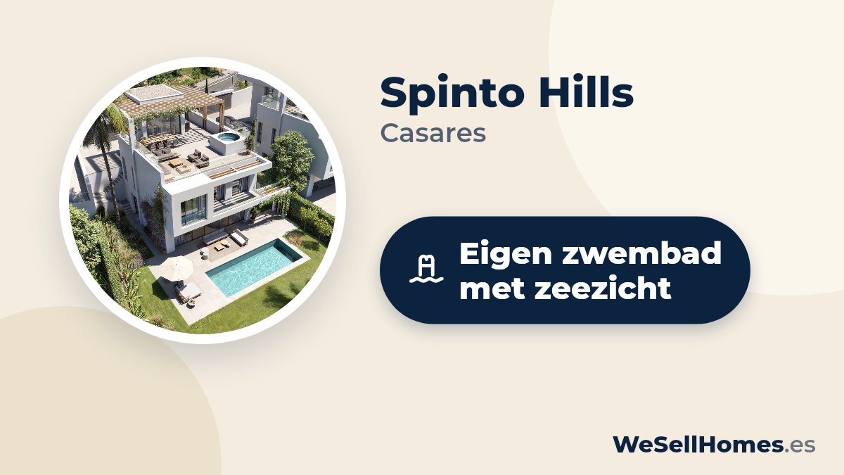 Spinto Hills, Casares: Eigen zwembad met zeezicht