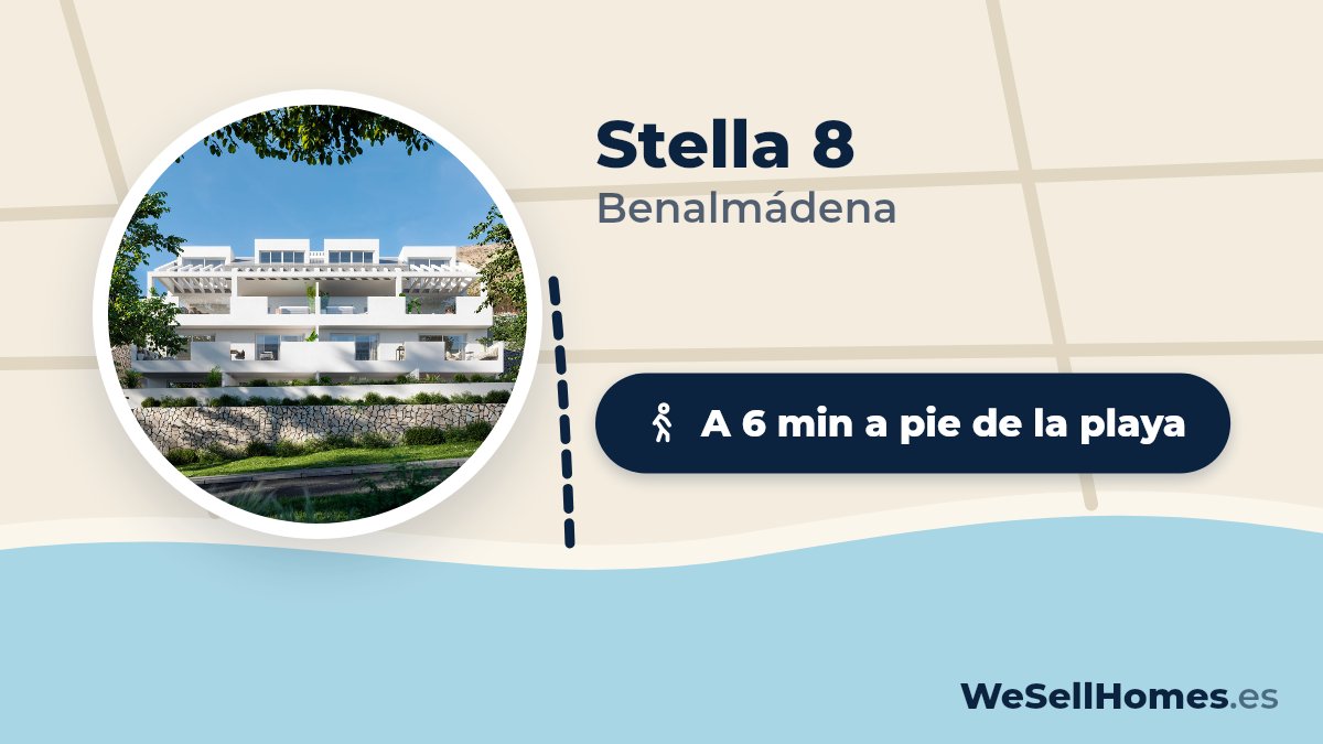 Stella 8, Benalmádena: A 6 min a pie de la playa