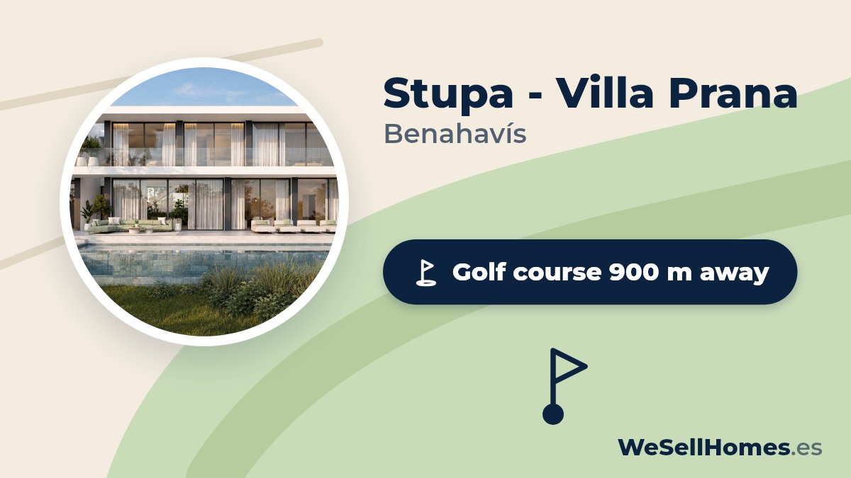 Stupa - Villa Prana, Benahavís: Golf course 900 m away