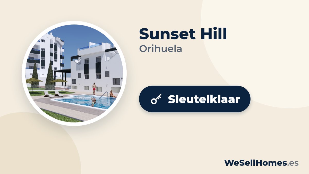 Sunset Hill, Orihuela: Sleutelklaar