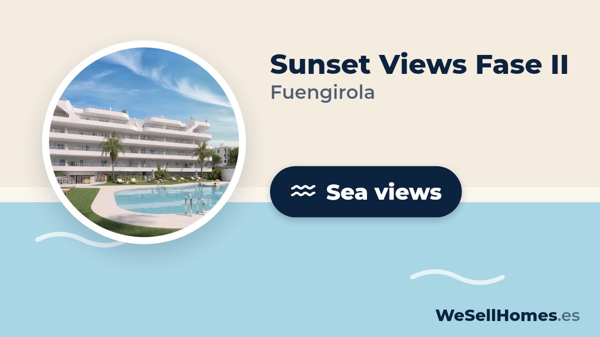 Sunset Views Fase II, Fuengirola: Sea views