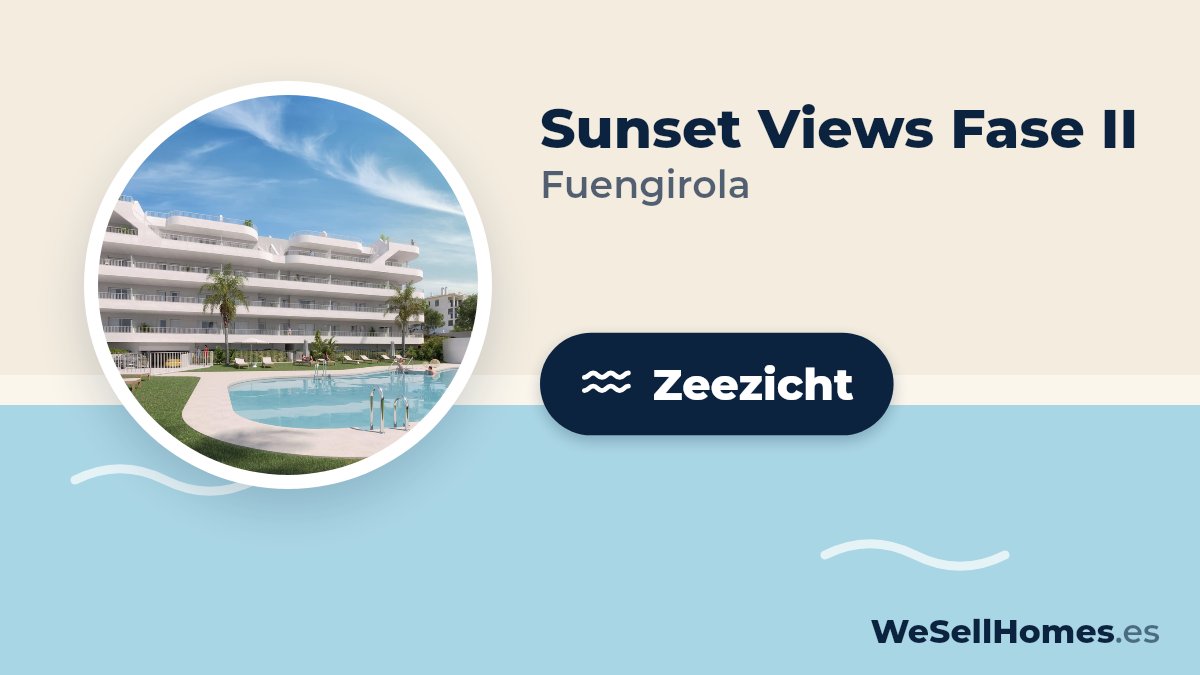 Sunset Views Fase II, Fuengirola: Zeezicht