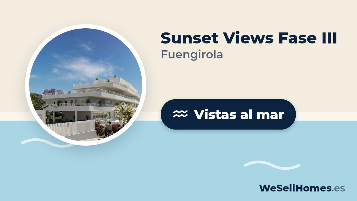 Sunset Views Fase III, Fuengirola: Vistas al mar