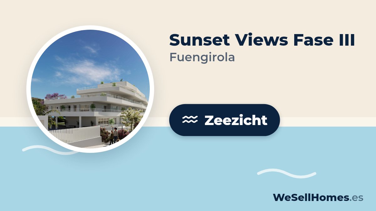 Sunset Views Fase III, Fuengirola: Zeezicht