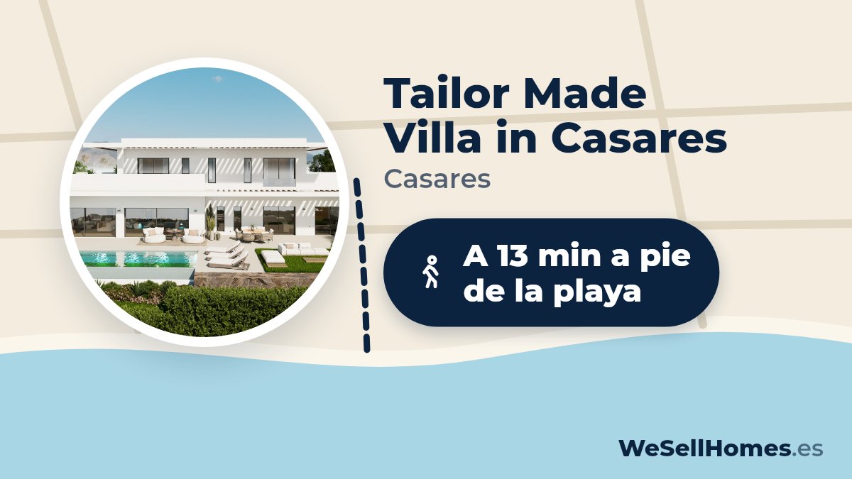 Tailor Made Villa in Casares, Casares: A 13 min a pie de la playa