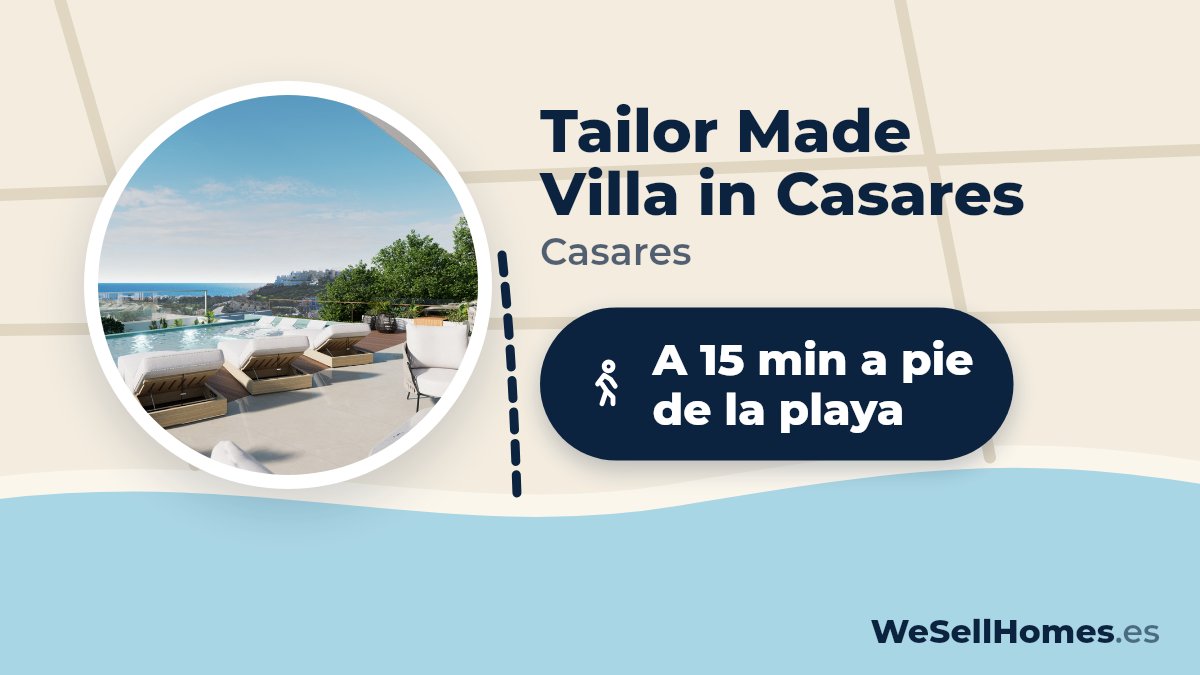 Tailor Made Villa in Casares, Casares: A 15 min a pie de la playa