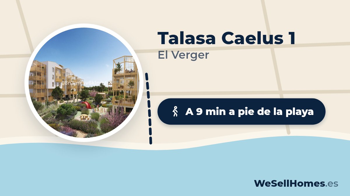Talasa Caelus 1, El Verger: A 9 min a pie de la playa